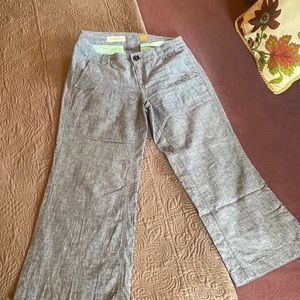 Anthropologie cropped wide-leg trousers!